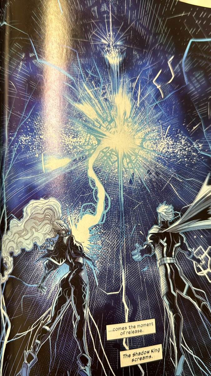 quick1418's tweet image. #xmen97 having storm take a hit for magneto and her doing the same in #rom comic today is too “uncanny”. #xspoilers