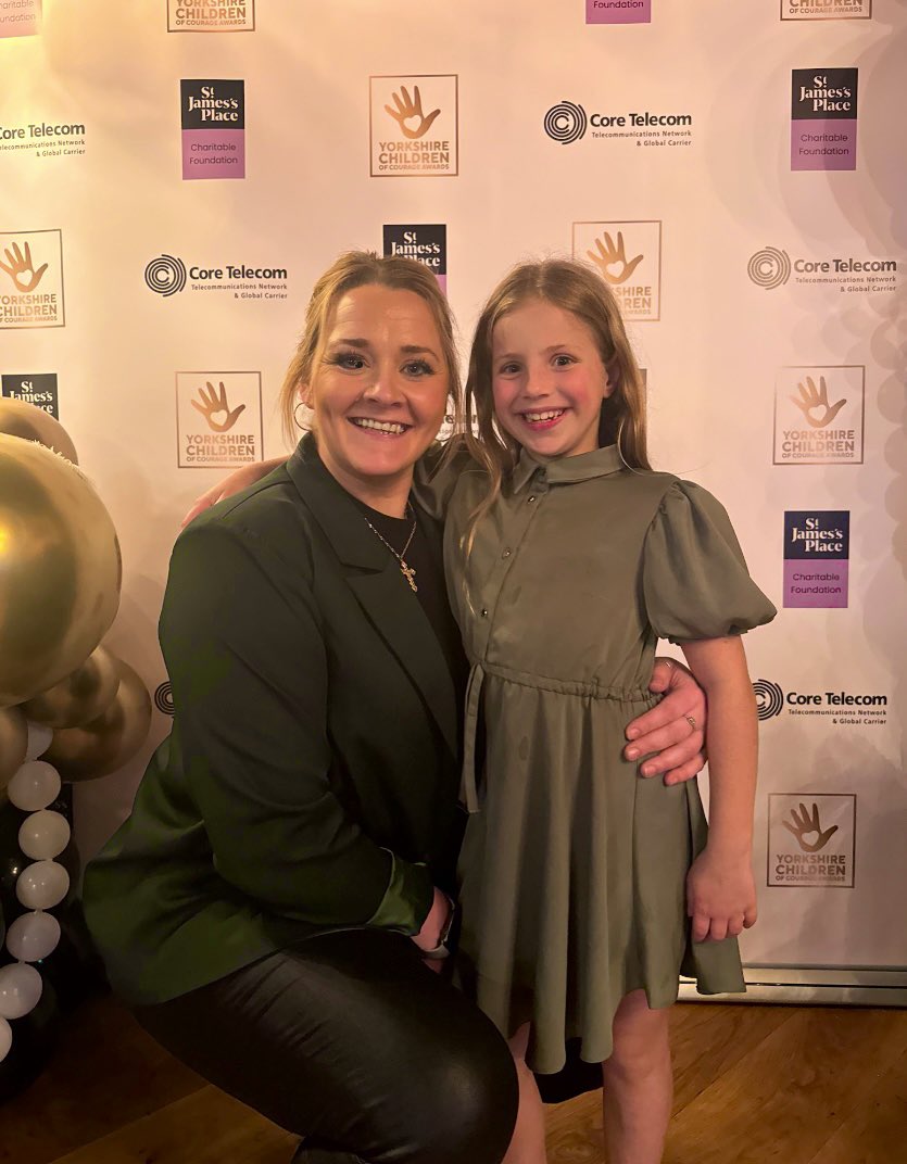 Great night with my best little buddy at the <a href="/YorksChildren/">Yorkshire Children of Courage Awards</a> launch night 🤍🤍

Grateful to be an ambassador of such a wonderful event to celebrate the fabulous resilience &amp; strength of the young people of Yorkshire!! 

Thank you to <a href="/PG_HL/">PG&HL</a> for another incredible event 🤍🤍🤍