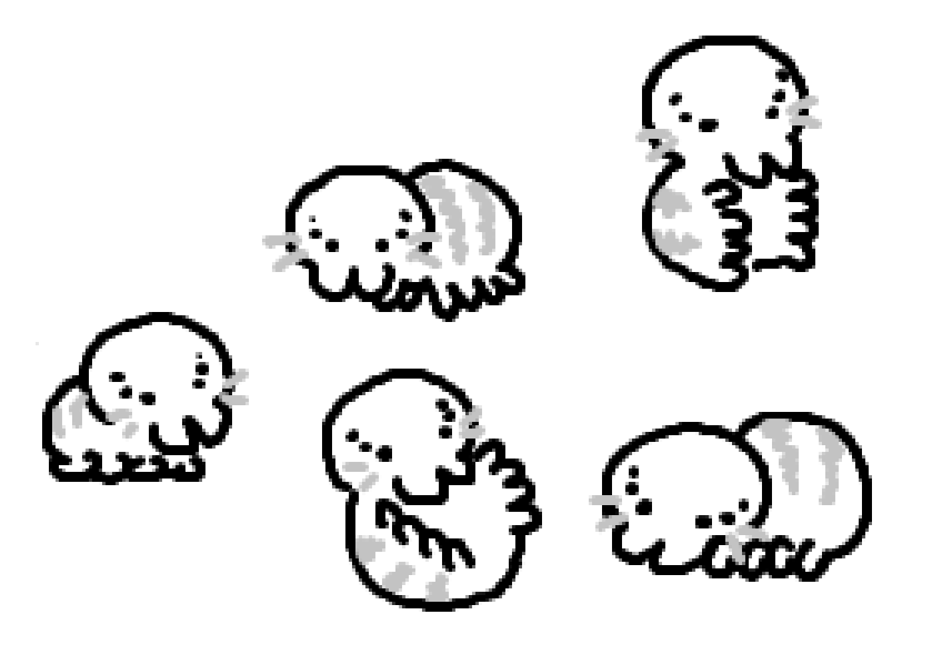 cupTWOst's tweet photo. i drew this stupid little baby spider thing for my friend on stream and im obsessed with it https://t.co/EOfmN6quO4
