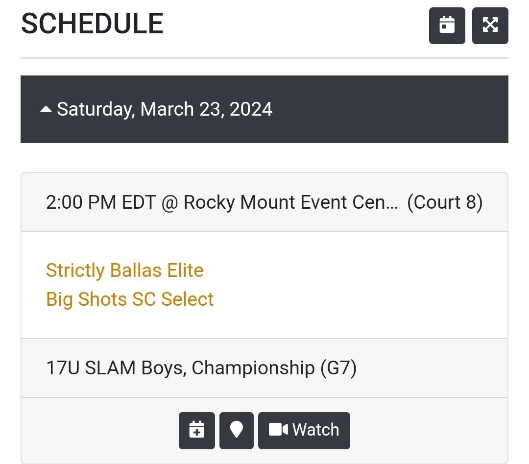 Hey coaches my recruitment portal is open now! Check me out Saturday on Baller TV vs. Big Shots South Carolina! <a href="/BigShotsGlobal/">BIG SH🏀TS</a>