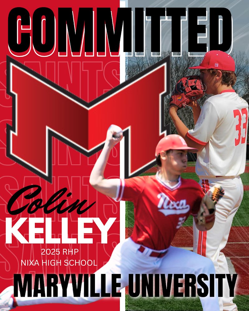 #Committed✅  <a href="/BaseballMU/">Maryville University Baseball</a>

<a href="/NixaBaseball/">Nixa Baseball</a> <a href="/NickHerrinBSB/">Nick Herrin</a>
<a href="/pEvers_MU/">Pat Evers</a> @quackman_21
<a href="/joeypolak25/">Joey Polak</a> <a href="/premierpitching/">Premier Pitching and Performance</a>