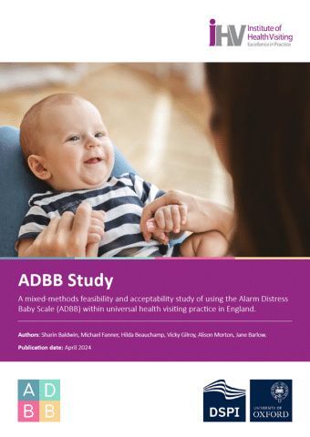 iHV (@ihealthvisiting) on Twitter photo iHV is delighted to share the positive findings from their feasibility study into the use of the Alarm Distress Baby Scale (ADBB) in routine #HealthVisiting practice in England, funded by The Royal Foundation Centre for Early Childhood <a href="/Earlychildhood/">The Royal Foundation Centre for Early Childhood</a>
buff.ly/4cmjiZP iHV is delighted to share the positive findings from their feasibility study into the use of the Alarm Distress Baby Scale (ADBB) in routine #HealthVisiting practice in England, funded by The Royal Foundation Centre for Early Childhood <a href="/Earlychildhood/">The Royal Foundation Centre for Early Childhood</a>
buff.ly/4cmjiZP