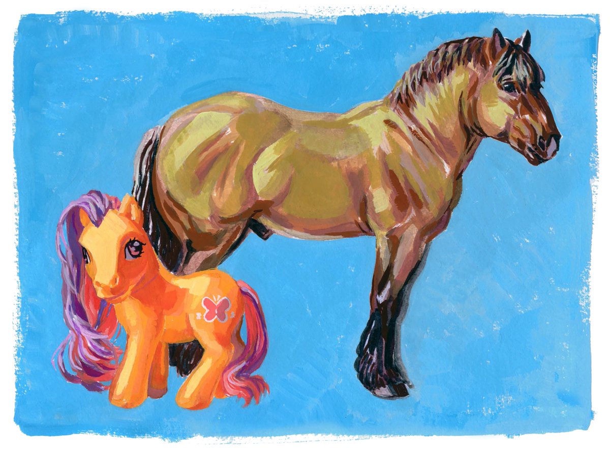 「Painted some horses 」|⭐️Arden⭐️のイラスト
