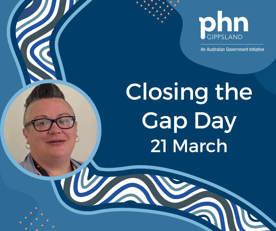 It's Closing the Gap Day. Gippsland PHN’s vision for reconciliation is in our Reconciliation Action Plan 2023 – 2025 gphn.org.au/about-us/recon…. “Through this, our people will have better understanding of their health needs and supports." Program Delivery Officer, Naomi Kenny.
