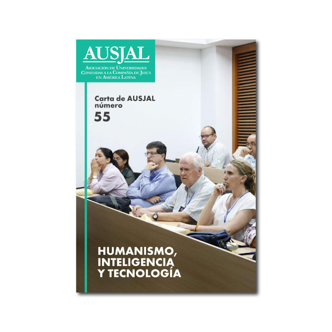 🆕 Humanismo, Inteligencia y Tecnología Descubre la edición Nº 55 de la Carta de AUSJAL, donde reflexionamos sobre los esfuerzos de innovación en nuestras universidades, en pos de una educación centrada en el humanismo. 🔗Disponible en: bit.ly/3TG6hTz