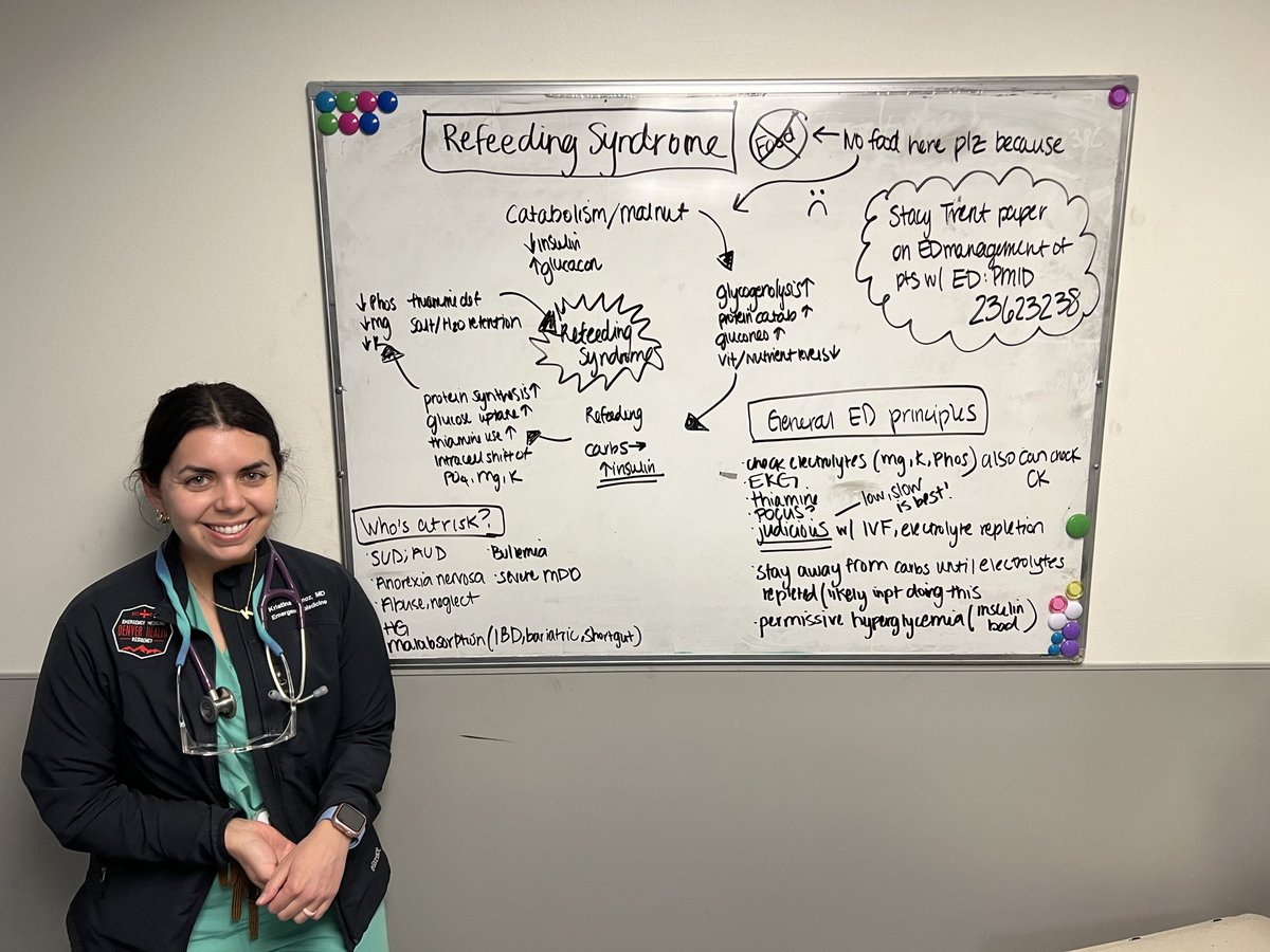 Dr. Munoz on refeeding syndrome #ThisIsDenverEM