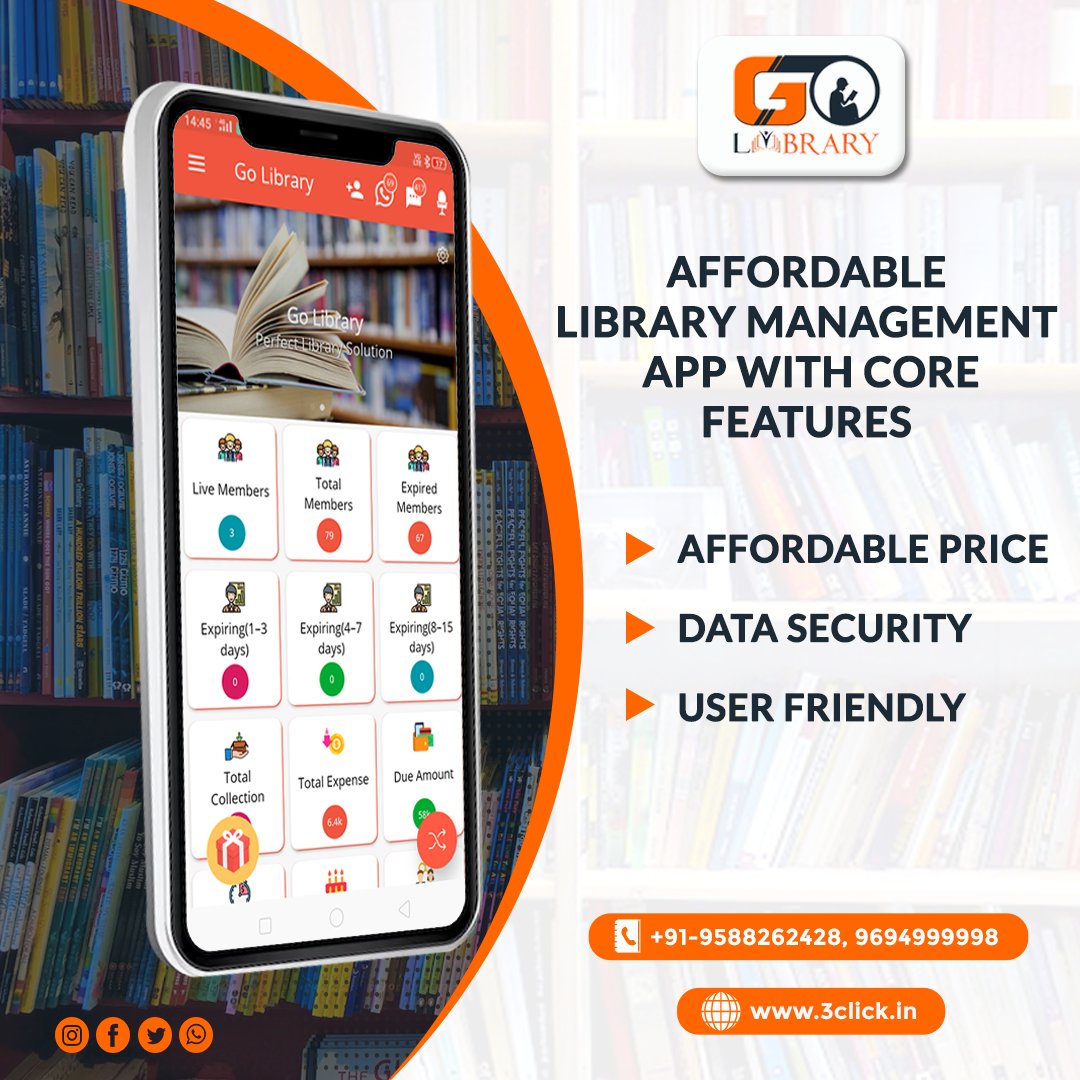 Struggling with outdated library management systems?  Golibrary is an affordable app that makes managing your library a breeze! #GolibraryApp #libraryapp #LibraryMobileApp #LibraryManagementApp #librarymanagement #apptomanagelibrary #librarymobileapplication #librarysoftware