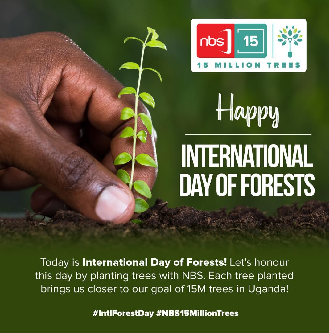 Happy International Day of Forests. Planting a tree today is a small yet powerful step towards a greener, healthier future for all. #IntlForestDay #NBS15MillionTrees #TaasaObutonde