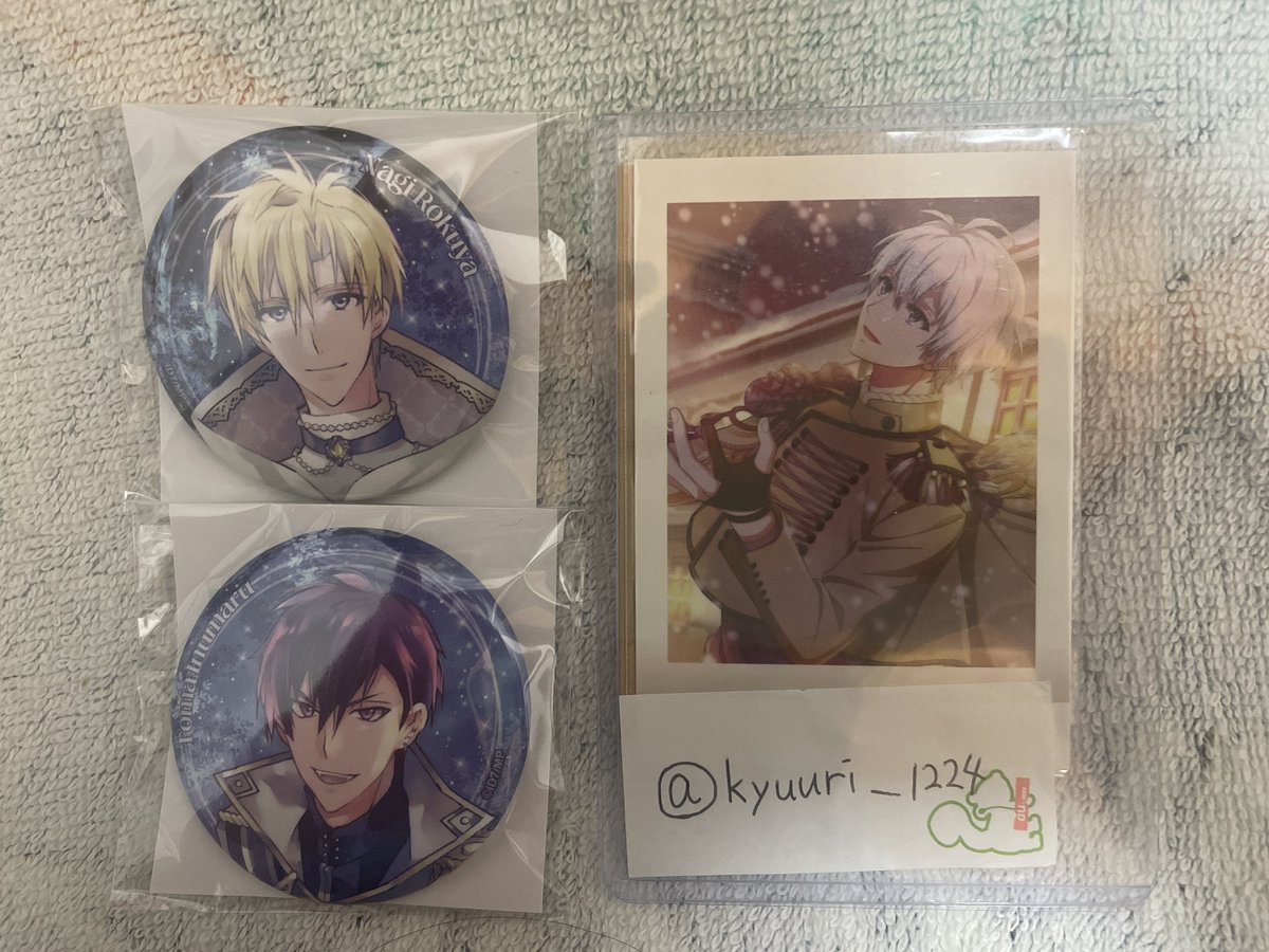 【交換】劇場版アイドリッシュセブン
　ムビナナ　ナナイロストア限定版　缶バッジ

譲）ナギ トウマ

求）壮五2

纏めての方優先
梅田または神戸手渡し優先 
郵送も対応可

検索からもお気軽にお声がけ下さい。