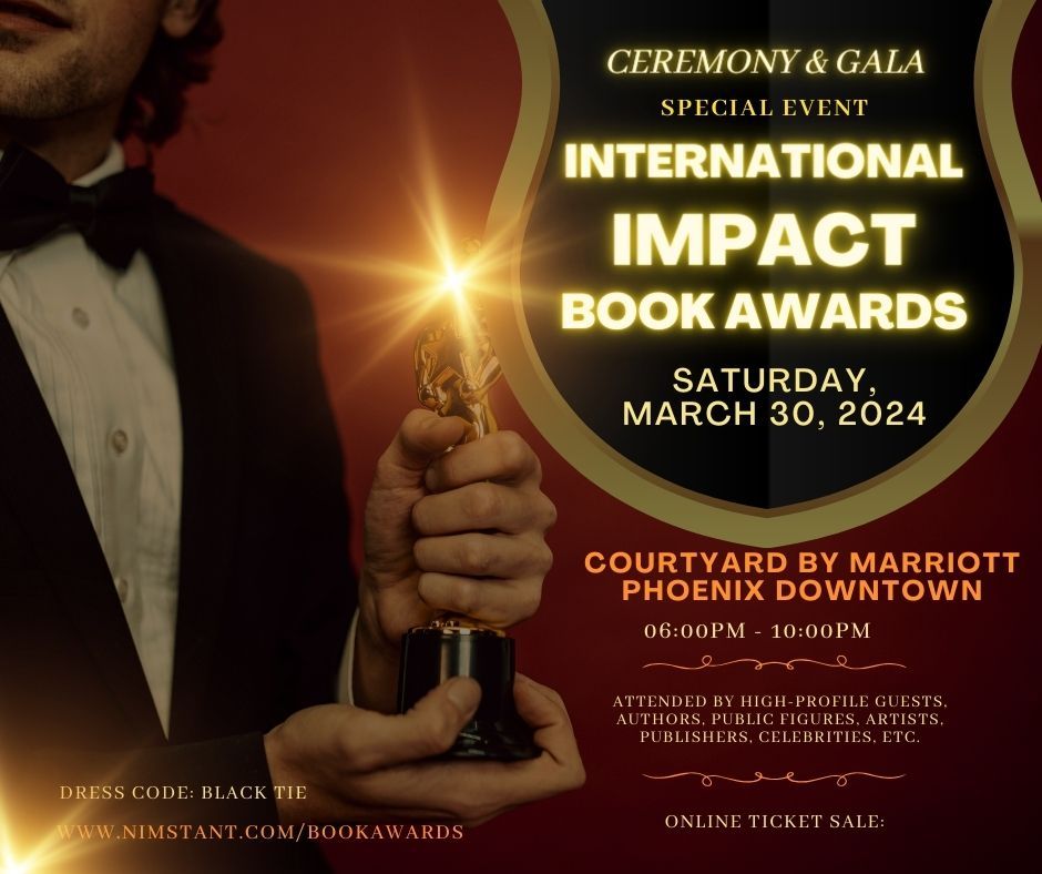 My book, Blood on the Wall will receive the INTERNATIONAL IMPACT BOOK AWARD for multicultural Impact. #bloodonthewall #jacquiehadnot #bloodonthewallmovie #bookawards