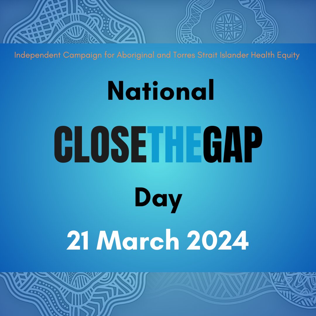 Today is National #CloseTheGap Day! The release of the @closethegapOZ Campaign Report 2024, focused on the 'Voyage to Voice, Treaty, Truth and Beyond'. Find out more about how you can support the Close the Gap Campaign: closethegap.org.au