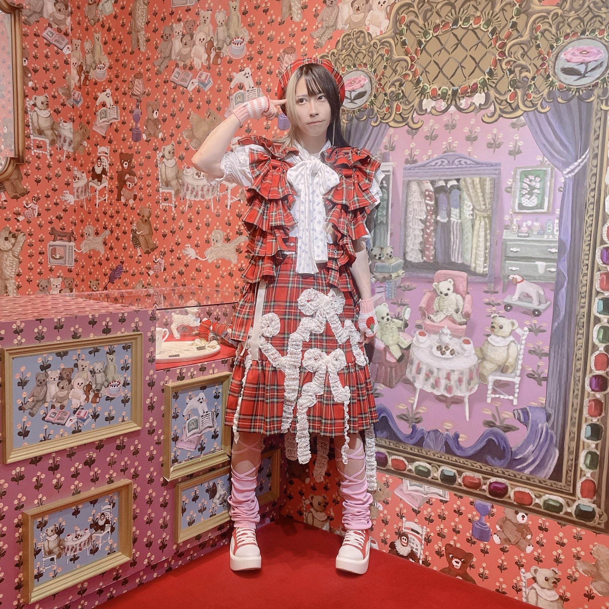 HEIHEI リボンハーネス RED HEIHEI リボンハーネス RED - メルカリ