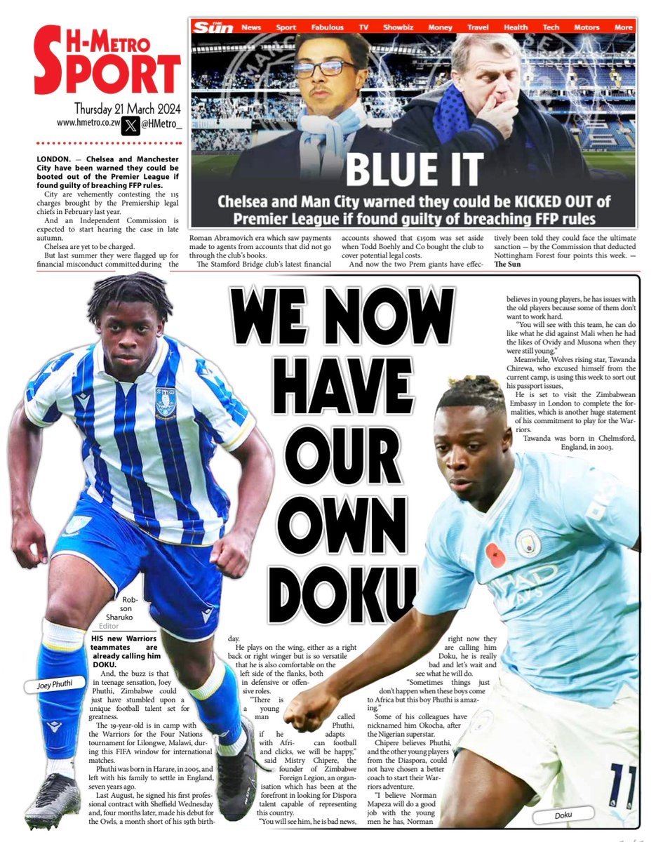 #Backpage WE NOW HAVE OUR OWN DOKU hmetro.co.zw/we-now-have-ou… #HMetro