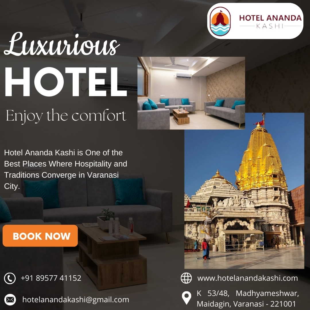 Welcome to Hotel Ananda Kashi Luxurious – where comfort meets tradition in the heart of Varanasi City! 🌆
#hotelanandakashi #hotel #facilities #hotels #room #stay #hotelroom #hotelmanagement #hospitality #vacation #hotelstay #restaurant #exclusive #luxury #varanasi #explorepage