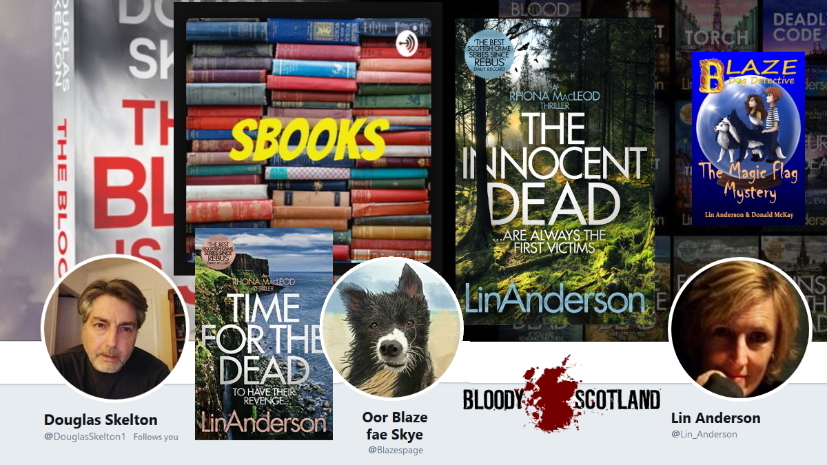 THE ANDERSON TAPES - Douglas Skelton talks to Lin Anderson about lockdown, crime writing, the Bloody Scotland book festival, dog detectives, and exploding heads!!! bit.ly/TheAndersonTap…  #Thriller #CrimeFiction #Lockdown #LinAnderson
