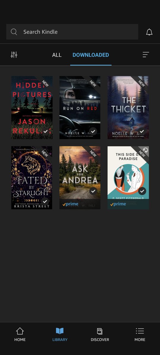 My Ebooks from Kindle Unlimited!