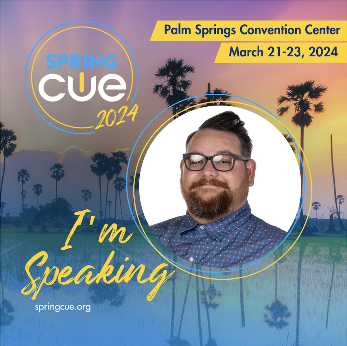 I’m speaking at CUE! I’ll be talking Gamification, AI, and Immersive Learning in Social Science #Gamification #CUE2024 #springCUE