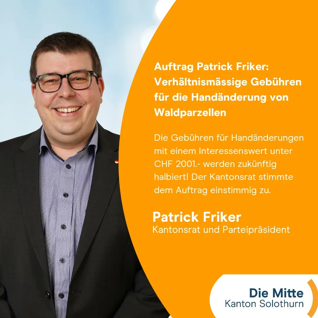 In der aktuell laufenden März-Session des Kantonsrates gibt es für unsere Kantonsrätinnen und Kantonsräte wieder zahlreiche wichtige und spannende Geschäfte zu behandeln.
#mittteSO #MITTEnand