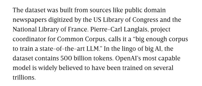 Here&rsquo;s Proof You Can Train an AI Model Without Slurping Copyrighted Content https://t.co/NvGkGWfFpC https://t