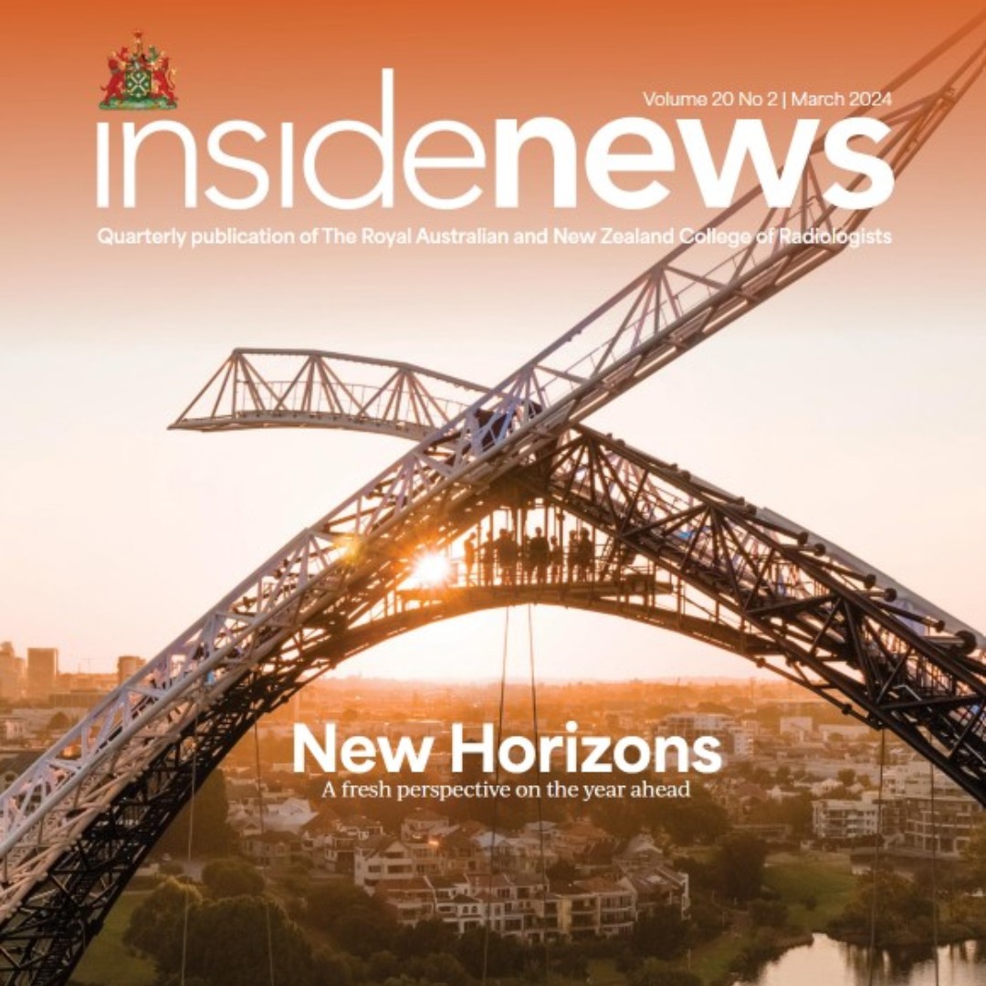 The March edition of Inside News is out now. Read the March edition here: ow.ly/oPPh50QYfkl #RANZCR #Radiology #RadiationOncology