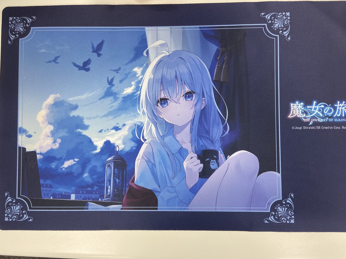 魔女の旅々 ラバーマット デスクマット プレマ DMMスクラッチ その1