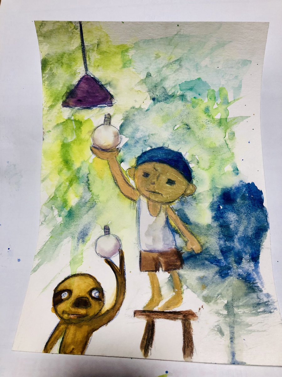 イラストオーダー 水彩画:アウトサイダー 0389e5df8d31b5ca4ea2a9c86bfd5f