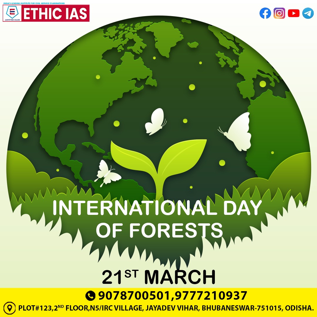Ethic_IAS's tweet photo. International Day of Forests https://t.co/QnAEdsv8ZW