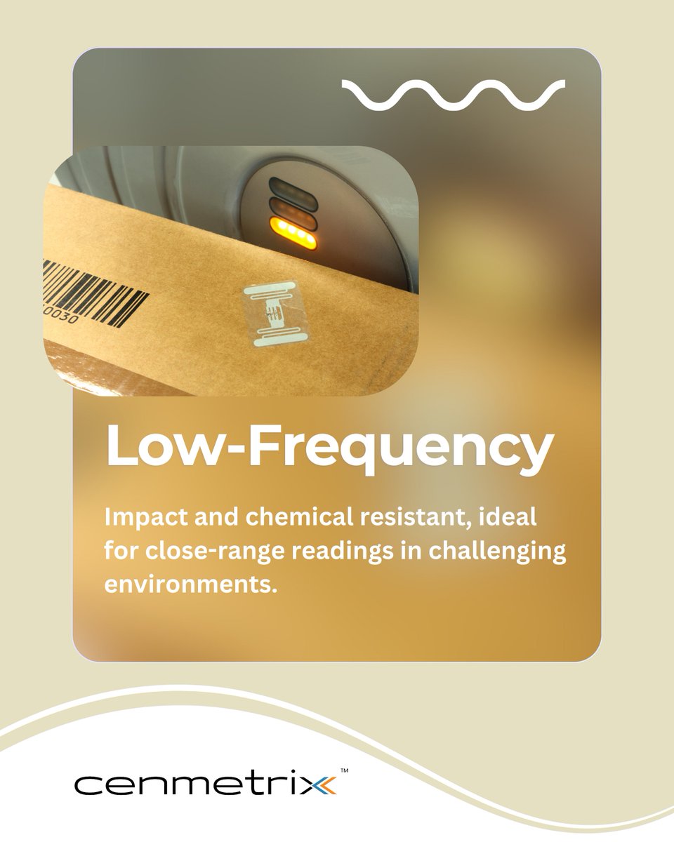 Cenmetrix's tweet image. When it comes to tough #RFID tags, don&apos;t accept one-size-fits-all solutions! Every frequency provides special advantages based on your requirements.

Keep in mind that read range is dependent on a number of variables, including environment and tag size. 
#RFIDTags