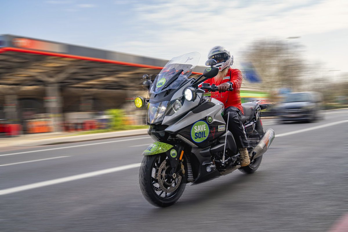 cpsavesoil's tweet photo. Two years ago, on 21 March 2022, @SadhguruJV embarked on an arduous 100-day, 30000-kilometer journey as a lone motorcyclist to activate citizen support and global government policy action to revitalize the soil.

The Save Soil movement has already reached over 4 billion people and its impact was evident at COP28 – over 150 nations signed the UAE Declaration, resulting in USD 7.1 billion in funding, and policy-level plans for soil-focused climate change action.

#SaveSoil #ConsciousPlanet #SaveSoilFixClimateChange #SoilForClimateAction