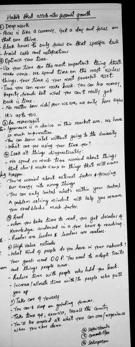 AmNjogah's tweet image. @SafariUbuntu #5amReflection 
&amp;gt;Courage is all I need to become better &amp;amp; be way ahead of others
&amp;gt;No one is going to give me time. I have to steal it
&amp;gt;A problem solving mindset will help me remove roadblocks in my life much faster and ensure my growth

@Comrade_Otoa