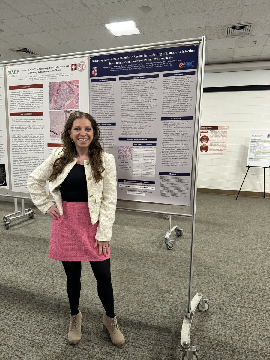 That’s a wrap, here’s to my last ACP RI Chapter poster presentation as a resident! Thank you to all who came out to the ACP RI conference today, it was a huge success! @ACPIMPhysicians @BrownMedicine @KentHospital @ASCOTECAG @HemOncFellows @hemeoncfellow @hemeoncfellow