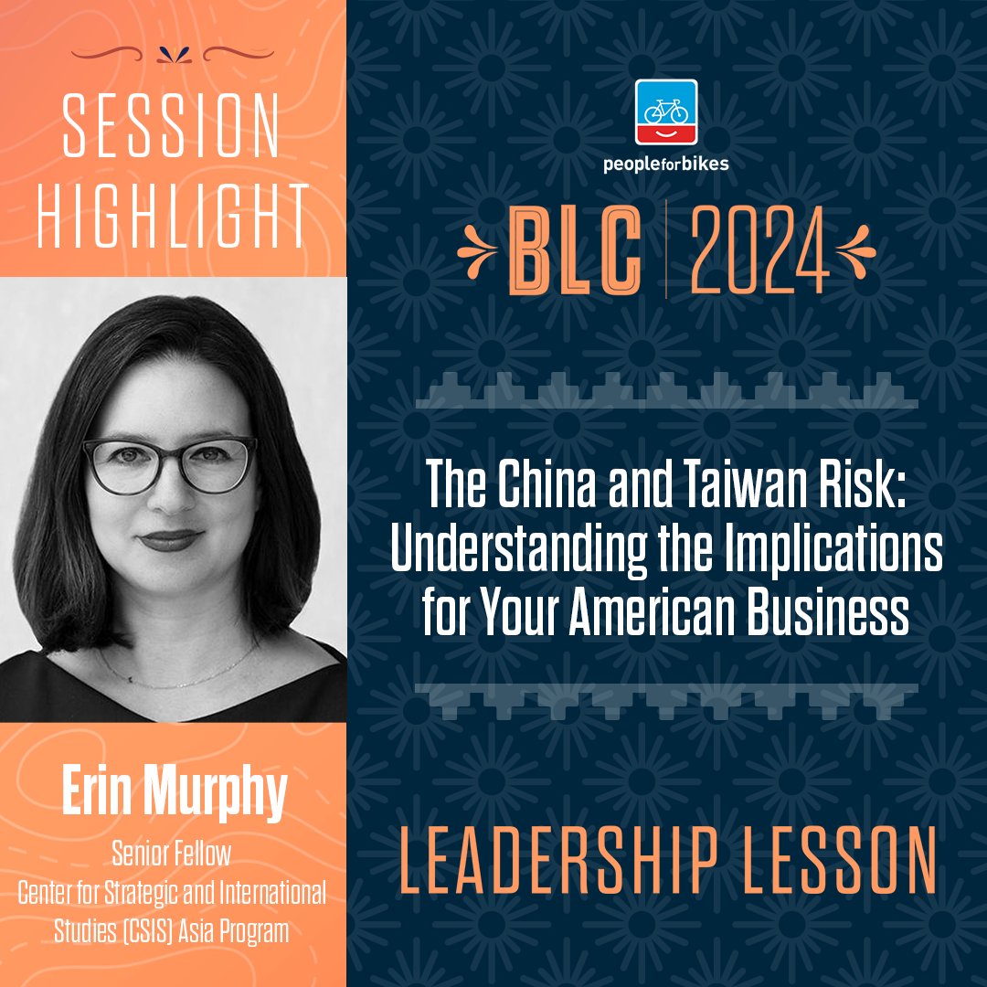 The 2024 BLC is right around the corner! Join us to learn how expanded broadcast coverage is attracting more American audiences to cycling and unpack the challenges facing the bike industry's supply chains in China and Taiwan. Visit bit.ly/3UBqb3a to register today!