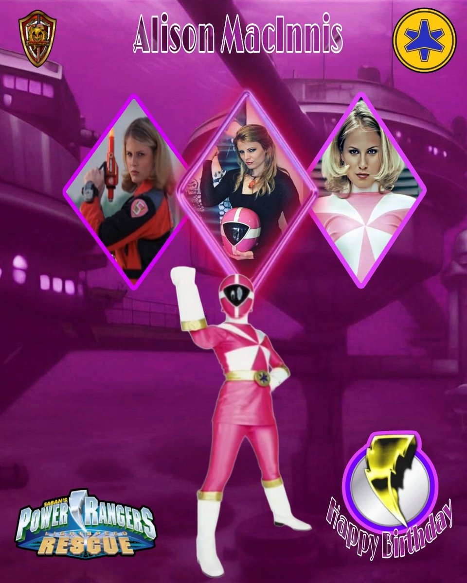 Blaze_Knight95's tweet photo. Happy Morphinominal Birthday to @Alisonmacinnis. 🩷⚡👩🏼⚕️⛑️🥳
She played Dana Mitchell/Lightspeed Pink in #LightspeedRescue. We all send her lots of blessings her way.
May the power protect her always. ⚡🙏🏻✨
#PowerRangers #DanaMitchell #ForeverPink https://t.co/D1oF94FuUt