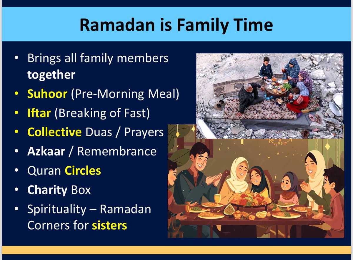 #Ramadan is family time