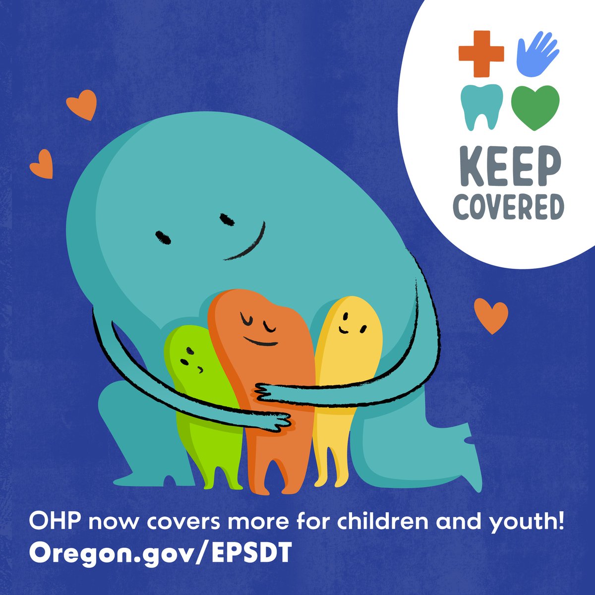 OHAOregon's tweet photo. DYK: OHP now covers more services for children and young people up to age 21. Services include dental care, including some orthodontia (braces), specialty care and treatments and durable medical equipment, such as wheelchairs. For more information, visit https://t.co/Zhz92FejRy https://t.co/GPfYEpDyBT