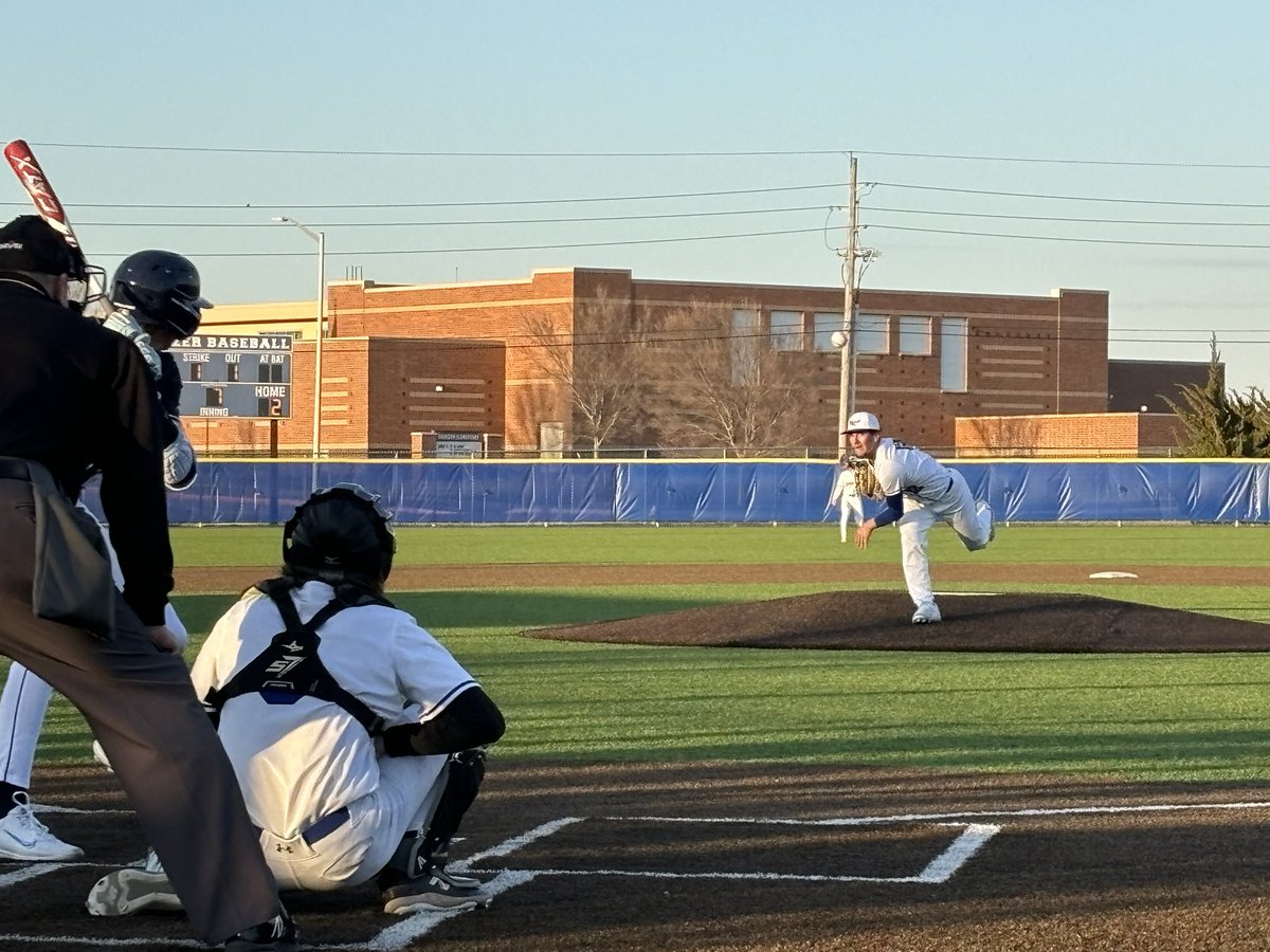 The Blazers are 2-0 on the season. Dylan Butash with a one hit shut out against STA.