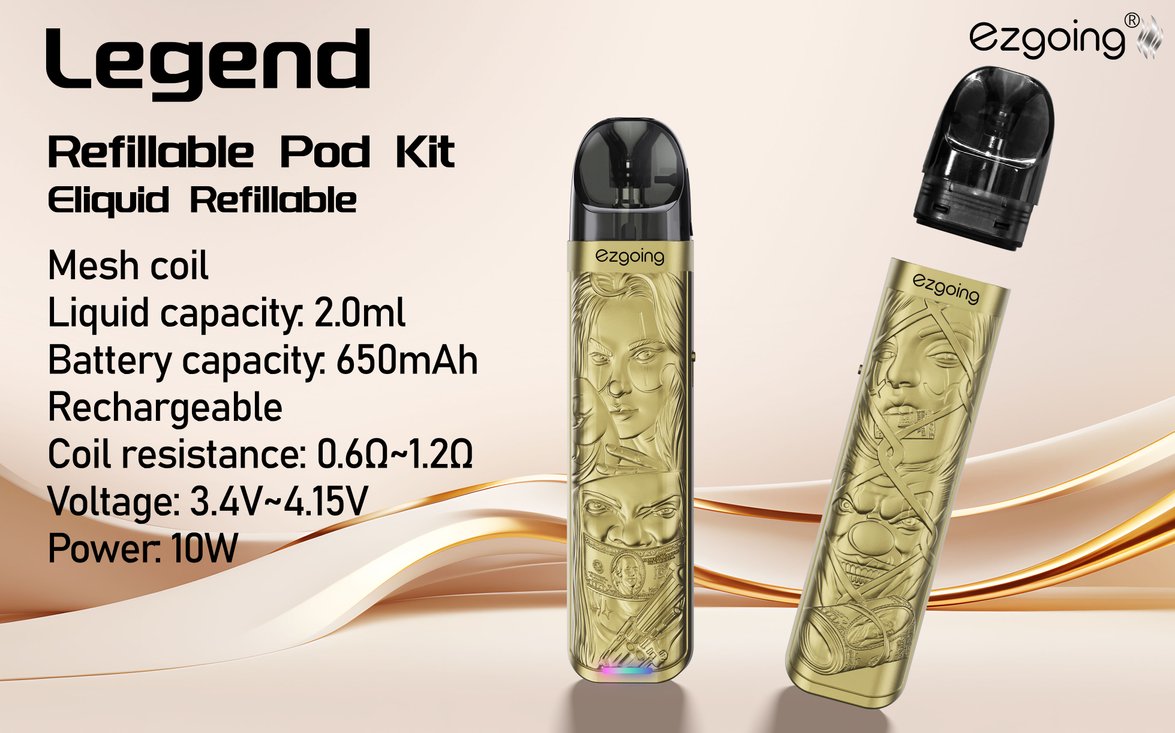 AliceCu8's tweet image. Refillable Pod Kit
Metal housing with embossed design
E-juice refillable on your own will 
#refillablepod #cartridge #vaperefillable #ecigmod
#ejuice #eliquid #podkit #podrefilling