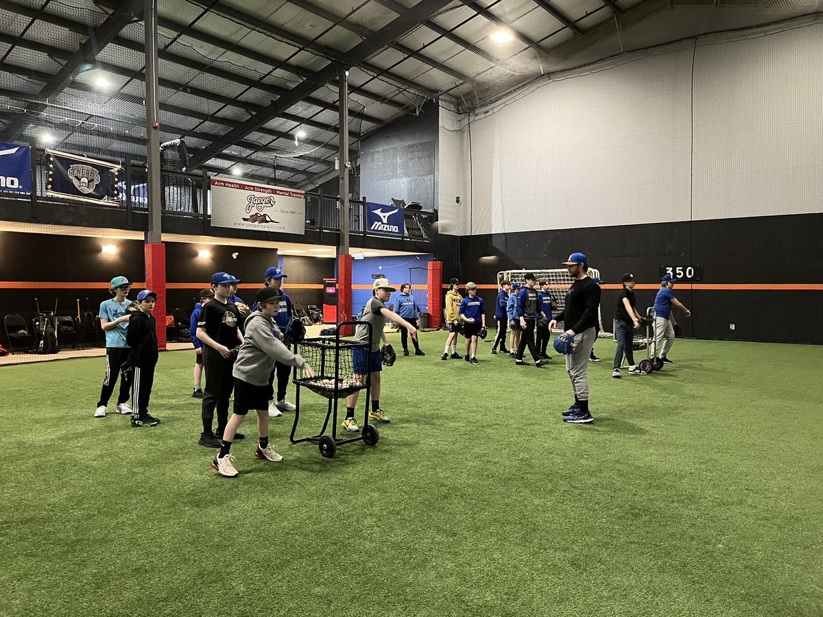 PMB’s Wednesday night Spring Training @premiersportsnl got our athletes back into the swing of things after a long off-season! We are stoked to prep for hitting the field this summer!
