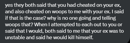 vivilotl's tweet photo. Unrelated to the information released today, I was under the suspicion for a long time that Liffeh and Suta were the main ones that contributed to the gossip with Sonic about my last relationship and it feels super weird having that information actually 10000% confirmed to me. https://t.co/VsCjrYU3aT