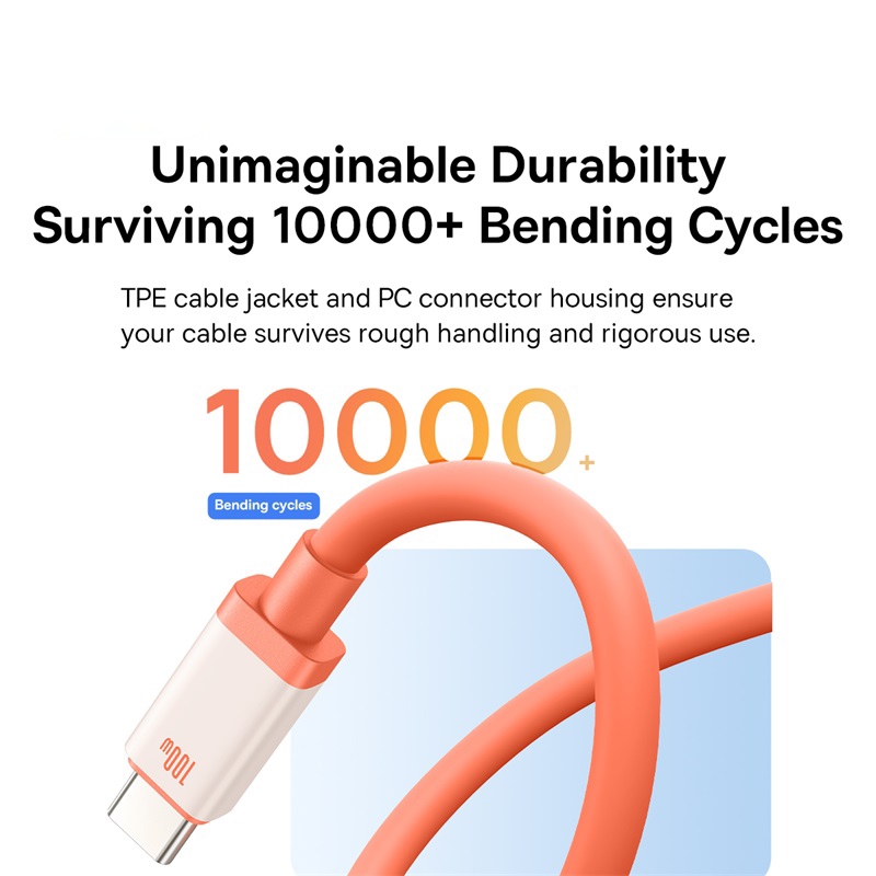 SunskyOnline's tweet image. Baseus Antifreeze Series Type-C to Type-C 100W Fast Charging Data Cable
Shop Item #: EDA006269401A
More information🔗tinyurl.com/2b7xdq2d
#FastChargeCable #PDCable #TypeCLine