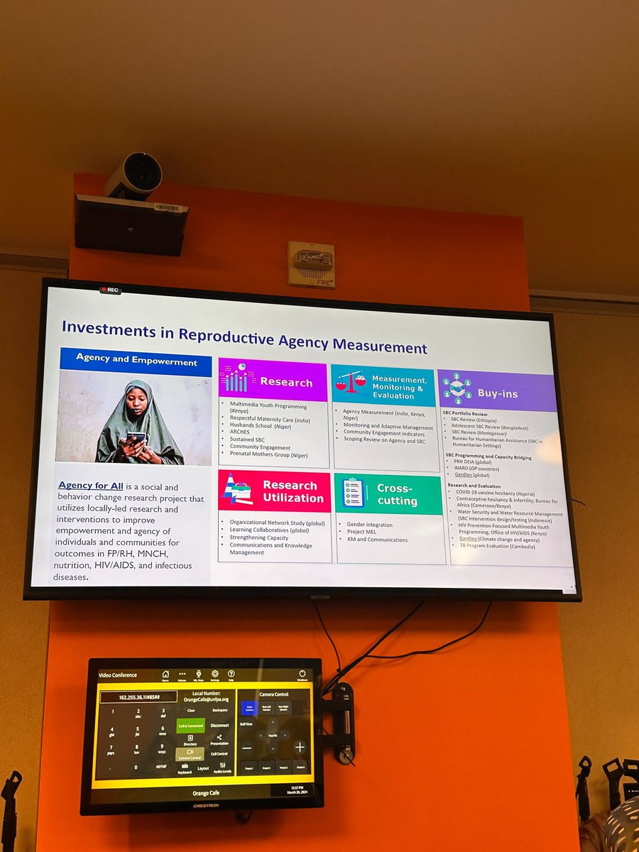 '#AgencyforAll is a first of its kind for @USAID, and particularly exciting for those working on #gender, given the explicit focus on #agency + #empowerment throughout all facets of work.' - Afeefa Abdur-Rahman at the @UNFPA Expert Group Meeting on Measuring #Reproductive Agency