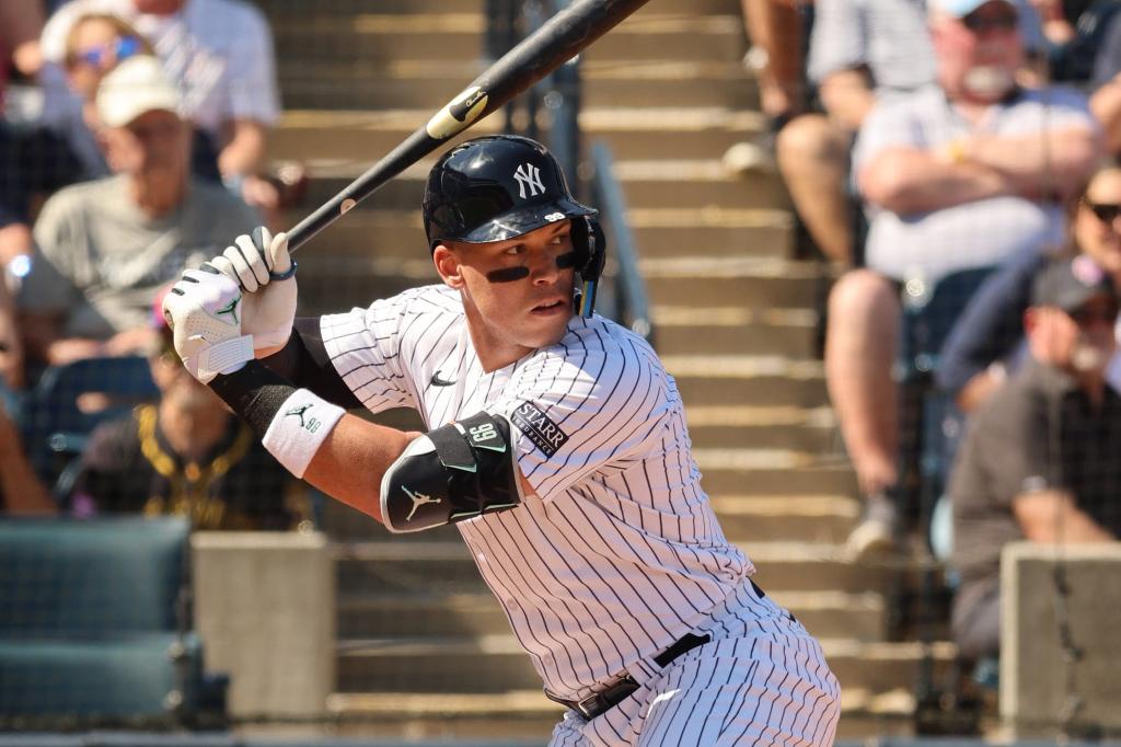 Aaron Judge has fruitful return to Yankees lineup with Opening Day still in sight trib.al/6VeMC6w