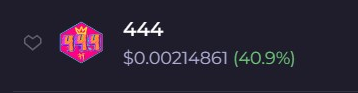maxi_skale's tweet photo. @444_Token is not really bad for a mini comeback after declaring yourself a dead project a day ago. https://t.co/puv3AjYoxN