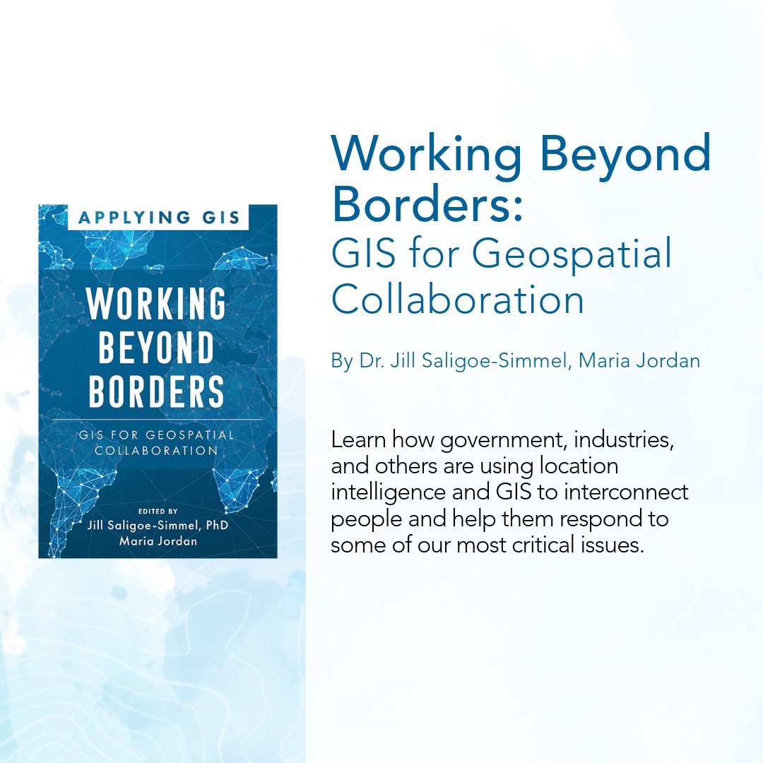 esriaustralia's tweet photo. Looking for insight from global GIS experts? Check out these three books:

⭐ Working Beyond Borders: https://t.co/BkpQAjX96h
⭐Spatial Statistics Illustrated: https://t.co/Qho2QYDHbt
⭐Spatial Business: https://t.co/qdJen9KJ3F https://t.co/DT2QkZYVlU