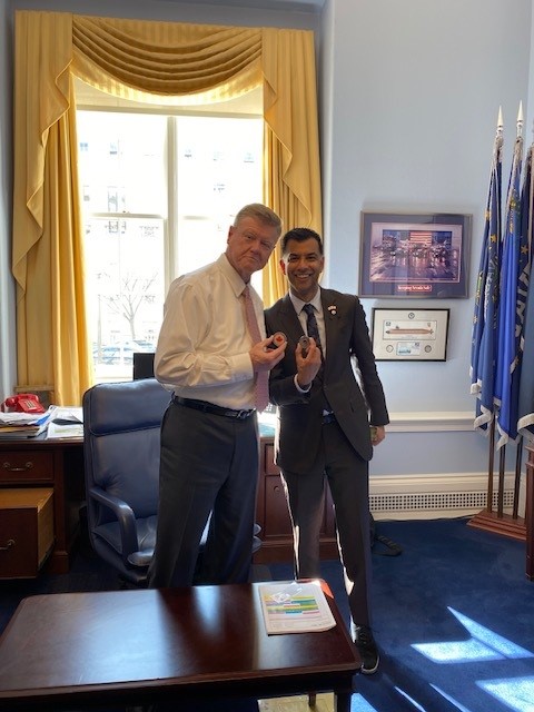 #TeamCanadaUSA CG @Zaib_Shaikh caught up with #ACES Caucus co-Chair @MarkAmodeiNV2, a great friend of Canada. Thanks for strengthening ties between Canada, Nevada and the USA! NV-2 is part of the #BillionDollarClub with $1.4 billion in goods exported north of the border yearly!