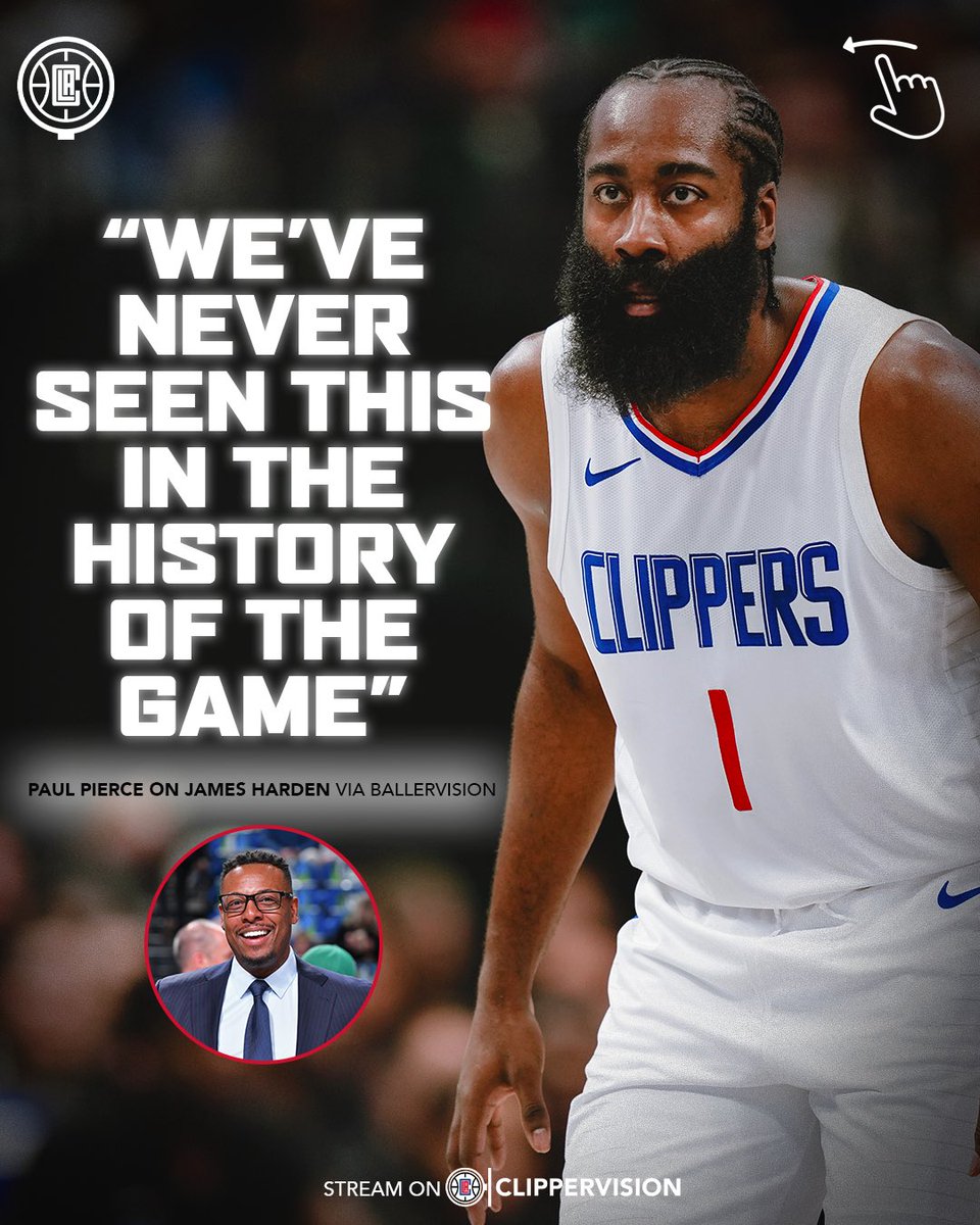 Clipper_Vision's tweet photo. Catch @paulpierce34 &amp; @BaronDavis talking all things Clippers this Sunday (3/24) on #BallerVision 😎 

🔗 https://t.co/CXbqpqXAlH https://t.co/VyiUwYYEfW