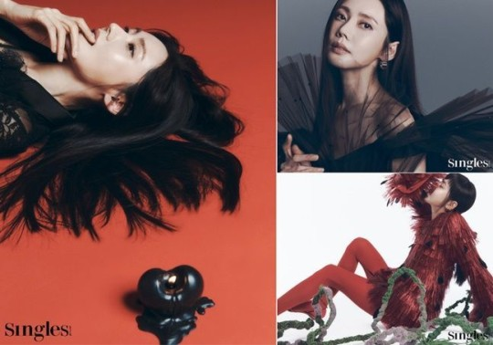 KDramaHandle's tweet image. #ChooJaHyun in Singles' April 2024 issue.

#추자현 #WhileYouWereSleeping