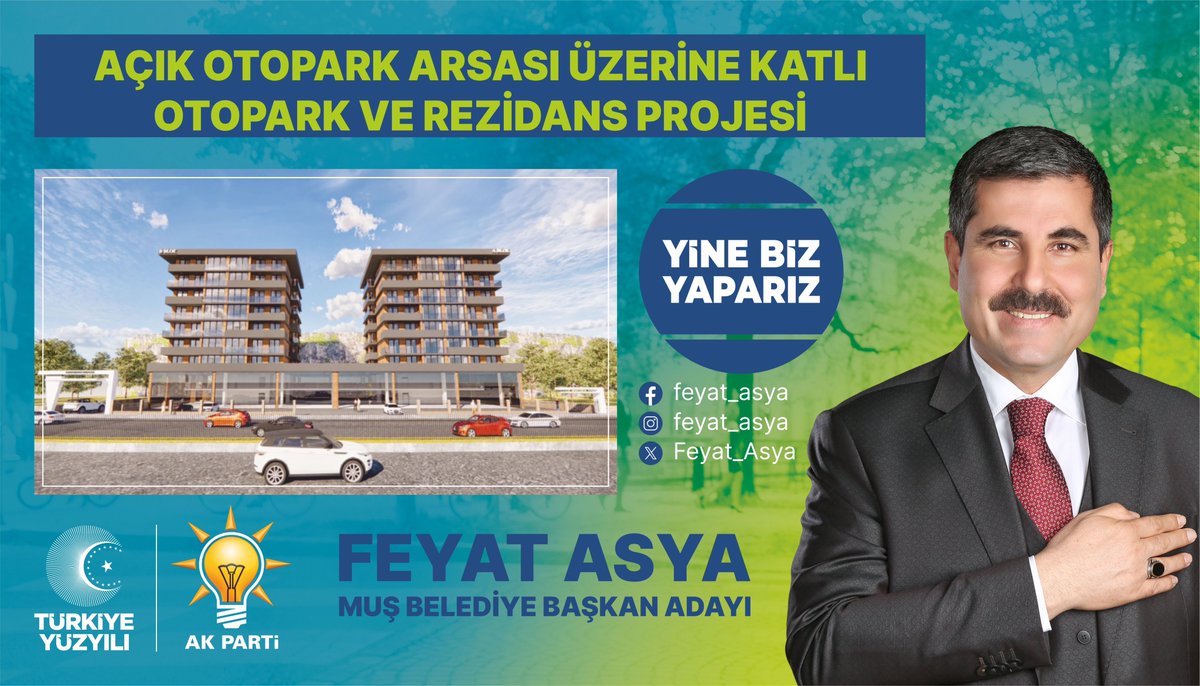 Yeni dönemde yeni projelerle halkımızın hizmetinde olacağız.

Proje 23: Açık Otopark Arsası Üzerine Katlı Otopark ve Rezidans Projesi

#NeDediysekOnuYaptık 
#YineBizYaparız