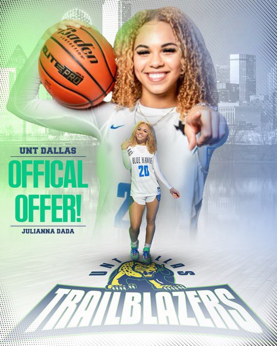 JuliannaDada's tweet image. Blessed to receive an offer from @UNTDallasWBB Thank you coach @CoachB_UNTD for believing in me! #Trailblazers
@RockHillGBB