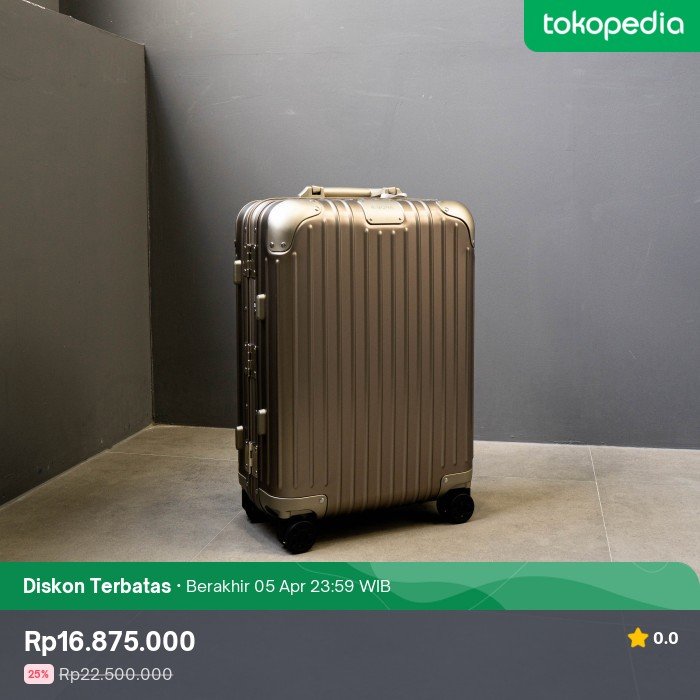 kali aja ada yang punya duit nganggur dan mau jumawa 🤭, cuma Rp16.875.000.
tokopedia.link/kVxnzolo8Hb